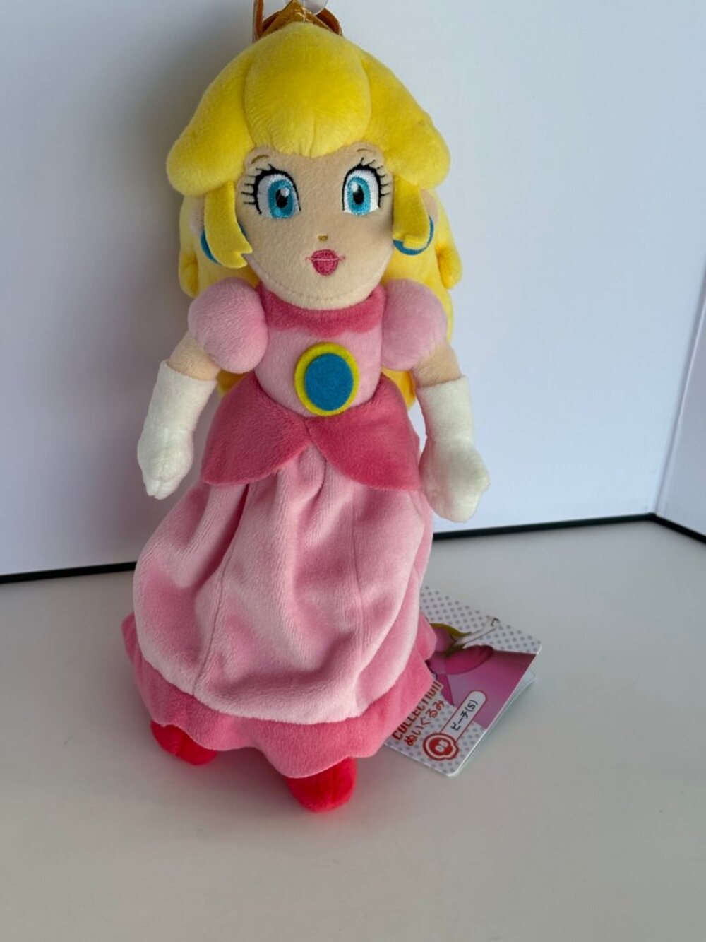Princess Peach Plush Super Mario All Star Collection Sanei NWT 10 Inch
